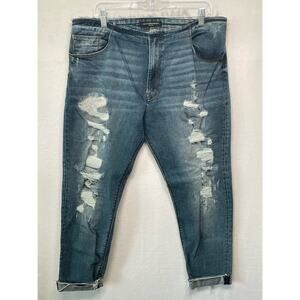 Cult of Individuality Alter Ego Distressed Boyfriend Jeans Size 32